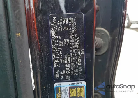 2017 Kia Sportage Lx from USA, damaged, VIN KNDPMCAC0H7067374